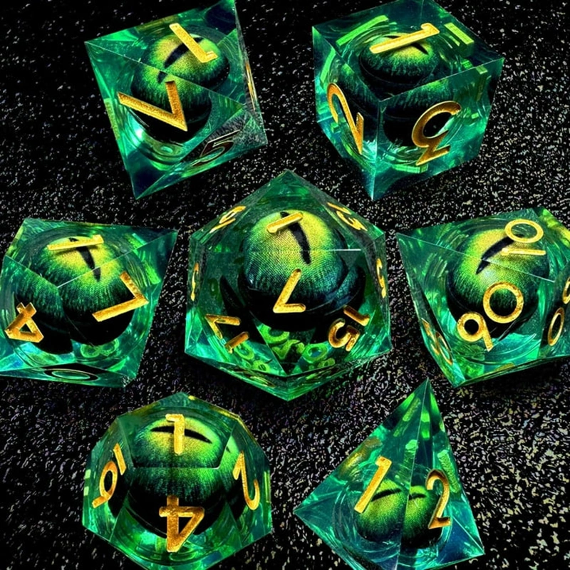 Custom dice manufacturing for RPG and tabletop strategy games