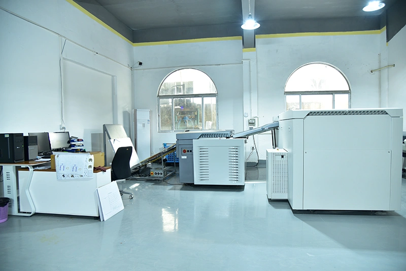 Plate making machine for large volume offset board game printing