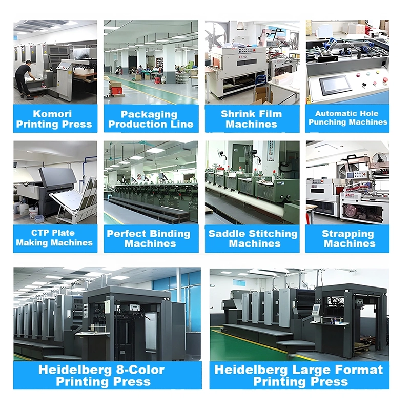 Advanced board game production machinery and packaging lines in China factory
